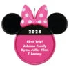Hallmark Disney Minnie Mouse Ears Silhouette Text Personalized Ornament -Hallmark Sales Store Minnie Mouse Ears Shape Text Personalized Ornament 2499QHE1963B1 01