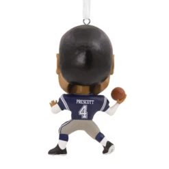 NFL Dallas Cowboys Dak Prescott Bouncing Buddy Hallmark Ornament -Hallmark Sales Store NFL Dallas Cowboys Dak Prescott Bouncing Buddy Christmas Ornament 1OSL1563 05
