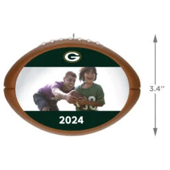 Hallmark NFL Football Green Bay Packers Text And Photo Personalized Ornament -Hallmark Sales Store NFL Football Green Bay Packers Text and Photo Personalized Ornament 2499QHE1985B10 03