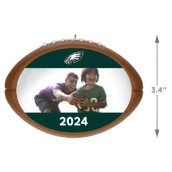 Hallmark NFL Football Philadelphia Eagles Text And Photo Personalized Ornament -Hallmark Sales Store NFL Football Philadelphia Eagles Text and Photo Personalized Ornament 2499QHE1985B16 03