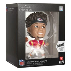 NFL Kansas City Chiefs Patrick Mahomes II Bouncing Buddy Hallmark Ornament -Hallmark Sales Store NFL Kansas City Chiefs Patrick Mahomes II Bouncing Buddy Christmas Ornament 1OSL1562 04