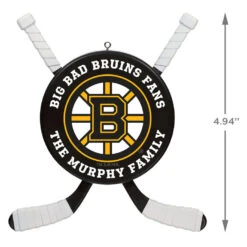 NHL Hockey Personalized Ornament, Boston Bruins® -Hallmark Sales Store NHLHockey Personalized Ornament Boston Bruins 2499QHE1925B13 03