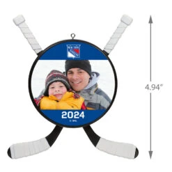 NHL Hockey Personalized Photo Ornament, Chicago Blackhawks® -Hallmark Sales Store NHLHockey Personalized Photo Ornament New York Rangers 2499QHE1925B6 03