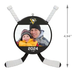 NHL Hockey Personalized Photo Ornament, Pittsburgh Penguins® -Hallmark Sales Store NHLHockey Personalized Photo Ornament Pittsburgh Penguins 2499QHE1925B7 03