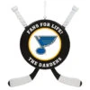 NHL Hockey Personalized Ornament, St. Louis Blues® -Hallmark Sales Store NHLSt. Louis Blues Hockey Personalized Ornament 2499QHE1925B16 01