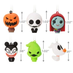 Mini Disney Tim Burton's The Nightmare Before Christmas Shatterproof Hallmark Ornaments, Set Of 6 -Hallmark Sales Store Nightmare Before Christmas Christmas Ornaments 3HCM2372 03
