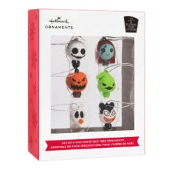 Mini Disney Tim Burton's The Nightmare Before Christmas Shatterproof Hallmark Ornaments, Set Of 6 -Hallmark Sales Store Nightmare Before Christmas Christmas Ornaments 3HCM2372 04
