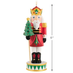 Hallmark Noble Nutcrackers Special Edition Porcelain Ornament 8 Hallmark Noble Nutcrackers Special Edition Porcelain Ornament -Hallmark Sales Store Nutcracker With Tree Keepsake Ornament 3499QGO2979 03