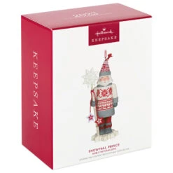 Hallmark Noble Nutcrackers Snowfall Prince Ornament -Hallmark Sales Store Nutcracker in Sweater Keepsake Ornament 2499QXR8147 04