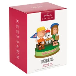 Hallmark The Peanuts® Gang Batter Up! Musical Ornament 9 Hallmark The Peanuts® Gang Batter Up! Musical Ornament -Hallmark Sales Store Peanuts Gang Watching Baseball Keepsake Ornament 3299QXI7059 04