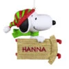 Hallmark Peanuts® Sledding With Snoopy Personalized Ornament 10 Hallmark Peanuts® Sledding With Snoopy Personalized Ornament -Hallmark Sales Store Peanuts Snoopy With Sled Personalized Keepsake Ornament 2499QHE2002B1 01