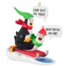 Hallmark What Did You Call Me? Ornament -Hallmark Sales Store Penguins Sledding Keepsake Ornament 2099QGO2867 01
