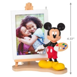 Hallmark Disney Mickey Mouse Picture Perfect Photo Frame Ornament -Hallmark Sales Store Picture Frame Keepsake Ornament 1799QXD6547 03