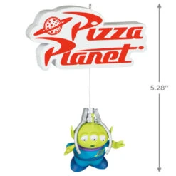 Hallmark Disney/Pixar Toy Story I Have Been Chosen Ornament With Sound And Motion -Hallmark Sales Store Pizza Planet Alien Claw Game Keepsake Ornament 2199QXD6699 03
