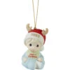Precious Moments Baby's First Christmas Boy 2023 Ornament, 3" -Hallmark Sales Store Precious Moments Baby Boy 2023 Christmas Ornament 231006 01