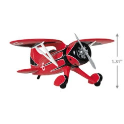 Hallmark Sky's The Limit Bulldog Racer Ornament 8 Hallmark Sky's The Limit Bulldog Racer Ornament -Hallmark Sales Store Red Black White Airplane Keepsake Ornament 1999QXR8169 03