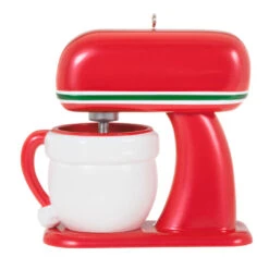 Hallmark Magical Mixer Ornament 11 Hallmark Magical Mixer Ornament -Hallmark Sales Store Red Stand Mixer With Santa Bowl Keepsake Ornament 1699QGO2909 06