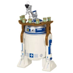 Hallmark Star Wars: Return Of The Jedi™ Drink-Serving Droid Ornament -Hallmark Sales Store Return of Jedi Drink Droid Keepsake Ornament 1999QXE3299 06