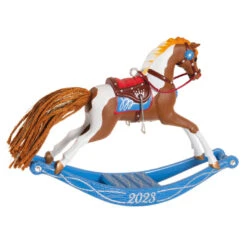 Hallmark Rocking Horse Memories 2023 Ornament -Hallmark Sales Store Rocking Horse Keepsake Ornament 1799QXR8089 06