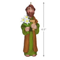 Hallmark Saint Joseph Ornament -Hallmark Sales Store Saint Joseph Holding Lilies Keepsake Ornament 1799QGO2757 03