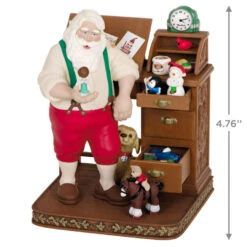Hallmark The Artist At Work Special Edition Exclusive Ornament -Hallmark Sales Store Santa at Work Keepsake Ornament 4999QGO2827 03