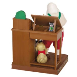 Hallmark The Artist At Work Special Edition Exclusive Ornament -Hallmark Sales Store Santa at Work Keepsake Ornament 4999QGO2827 06