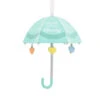 Signature Baby Umbrella Porcelain Hallmark Ornament -Hallmark Sales Store Signature Baby Umbrella Porcelain Christmas Ornament 1HDL2175 01