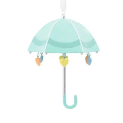 Signature Baby Umbrella Porcelain Hallmark Ornament 7 Signature Baby Umbrella Porcelain Hallmark Ornament -Hallmark Sales Store Signature Baby Umbrella Porcelain Christmas Ornament 1HDL2175 04