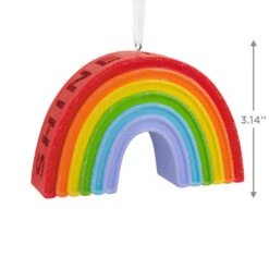 Signature Rainbow Hallmark Ornament -Hallmark Sales Store Signature Rainbow Christmas Ornament 1HDL2177 03