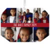 Hallmark Six-Photo Personalized Text And Photo Metal Ornament -Hallmark Sales Store SixPhoto Personalized Christmas Ornament 1OFM1001B7 01
