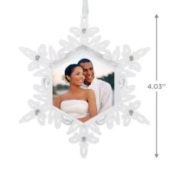 Hallmark Sparkling Snowflake Photo Personalized Metal Ornament 5 Hallmark Sparkling Snowflake Photo Personalized Metal Ornament -Hallmark Sales Store Snowflake Photo Personalized Keepsake Ornament 2499QHE2012B2 03