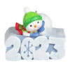 Hallmark Mini A Snowy 2023 Ornament With Light, 1.25" -Hallmark Sales Store Snowman 2023 Keepsake Ornament 1299QXM9209 01