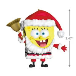 Hallmark Nickelodeon SpongeBob SquarePants Santa Ornament -Hallmark Sales Store SpongeBob Santa Keepsake Ornament 1899QXI7367 03
