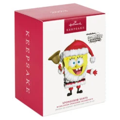 Hallmark Nickelodeon SpongeBob SquarePants Santa Ornament -Hallmark Sales Store SpongeBob Santa Keepsake Ornament 1899QXI7367 04