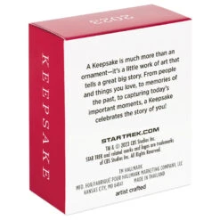 Hallmark Mini Star Trek™ U.S.S. Enterprise NCC-1701 Ornament, 0.035" -Hallmark Sales Store Star Trek USS Enterprise Keepsake Ornament 1099QXM9327 05