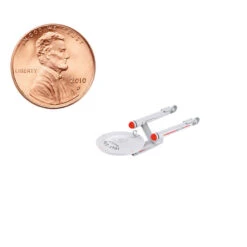 Hallmark Mini Star Trek™ U.S.S. Enterprise NCC-1701 Ornament, 0.035" -Hallmark Sales Store Star Trek USS Enterprise Keepsake Ornament 1099QXM9327 07