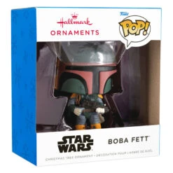 Star Wars™ Boba Fett™ Funko POP!® Hallmark Ornament -Hallmark Sales Store Star Wars Boba Fett Funko POP Christmas Ornament 3HCM2312 04
