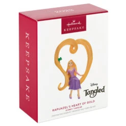 Hallmark Disney Tangled Rapunzel's Heart Of Gold Ornament -Hallmark Sales Store Tangled Rapunzel and Pascal Keepsake Ornament 1899QXD6557 04