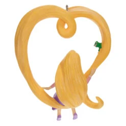 Hallmark Disney Tangled Rapunzel's Heart Of Gold Ornament -Hallmark Sales Store Tangled Rapunzel and Pascal Keepsake Ornament 1899QXD6557 06