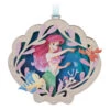 Hallmark Disney The Little Mermaid Ariel And Friends Papercraft Ornament -Hallmark Sales Store The Little Mermaid and Friends Keepsake Ornament 1999QXD6579 01