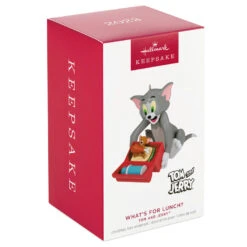 Hallmark Tom And Jerry™ What's For Lunch? Ornament -Hallmark Sales Store Tom and Jerry Lunch Box Keepsake Ornament 1899QXI6059 04