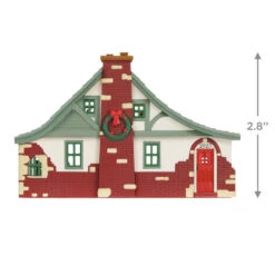 Hallmark Nostalgic Houses And Shops Traditional Tudor 2023 Ornament -Hallmark Sales Store Tudor House Keepsake Ornament 2399QXR8129 03