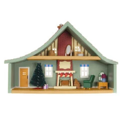 Hallmark Nostalgic Houses And Shops Traditional Tudor 2023 Ornament -Hallmark Sales Store Tudor House Keepsake Ornament 2399QXR8129 06