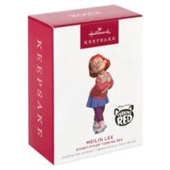 Hallmark Disney/Pixar Turning Red Meilin Lee Ornament 9 Hallmark Disney/Pixar Turning Red Meilin Lee Ornament -Hallmark Sales Store Turning Red Meilin Girl Keepsake Ornament 1999QXD6587 04