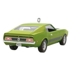 Hallmark Classic American Cars 1973 Ford Mustang Mach 1 2023 Metal Ornament -Hallmark Sales Store Vintage Ford Mustang Car Keepsake Ornament 2199QXR8157 06