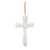 Hallmark Never Failing Love Porcelain Ornament -Hallmark Sales Store White Porcelain Cross Keepsake Ornament 1799QHX3047 01