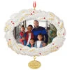Hallmark A Beautiful Year 2023 Metal Photo Frame Ornament -Hallmark Sales Store White Wreath Picture Frame Keepsake Ornament 1999QGO2617 01