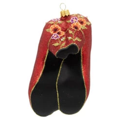 Hallmark The Wizard Of Oz™ Ruby Slippers™ Glass Ornament -Hallmark Sales Store Wizard of Oz Ruby Slippers Keepsake Ornament 1QEP3037 06