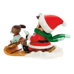 Hallmark Young Santa Ornament 11 Hallmark Young Santa Ornament -Hallmark Sales Store Young Santa With Dog Keepsake Ornament 2199QXR8117 06
