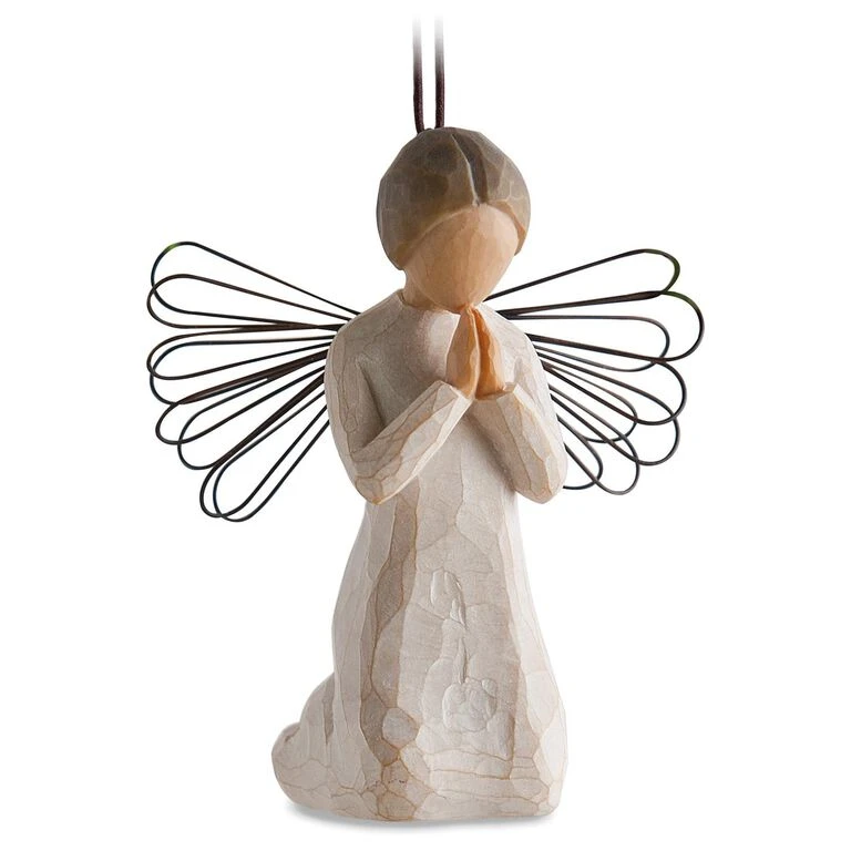 Willow Tree® Angel Of Prayer Ornament 1 Willow Tree® Angel Of Prayer Ornament